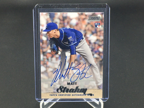 2017 TOPPS STADIUM CLUB - M. STRAHM - #SCA-MSM - AUTOGRAPH - RC