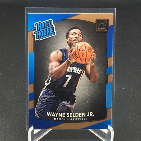 2017 PANINI DONRUSS - RATED ROOKIE - W. SELDEN JR. - #153 - RC