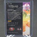 2019 PANINI CHRONICLES - ORANGE - D. SAMUEL - #T19 - #'D/49 - RC