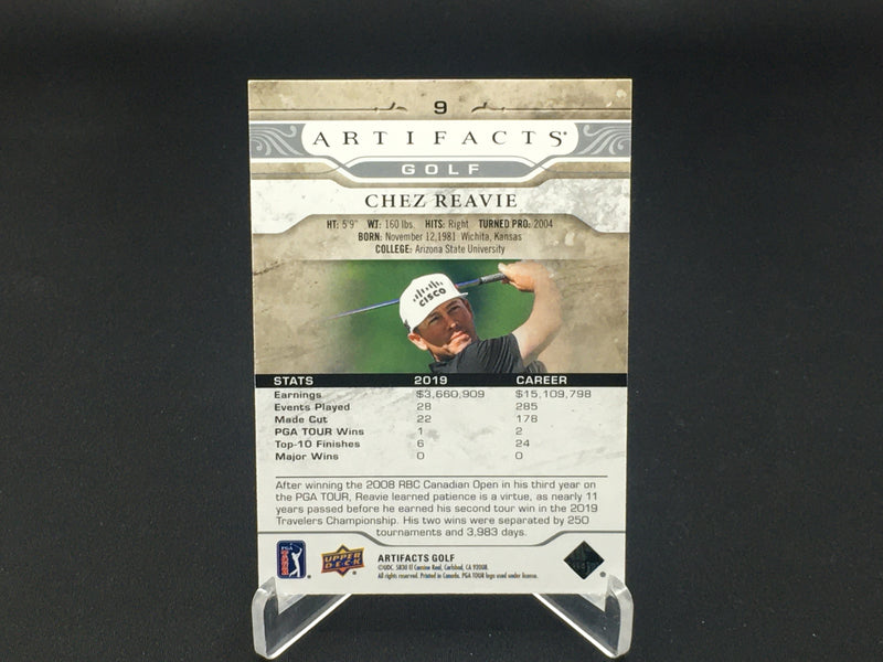 2021 UPPER DECK ARTIFACTS GOLF - C. REAVIE -