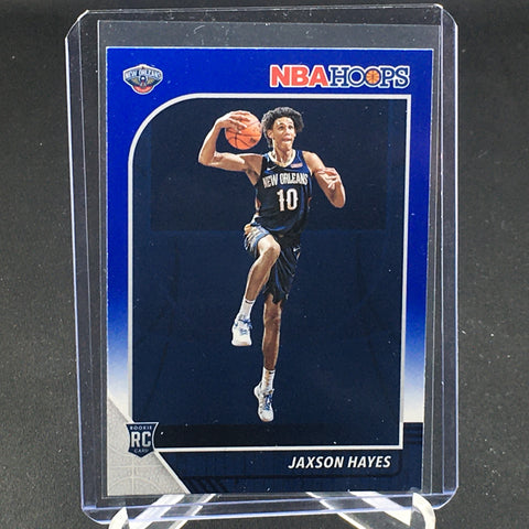 2019 PANINI HOOPS - BLUE - J. HAYES - #205 - RC