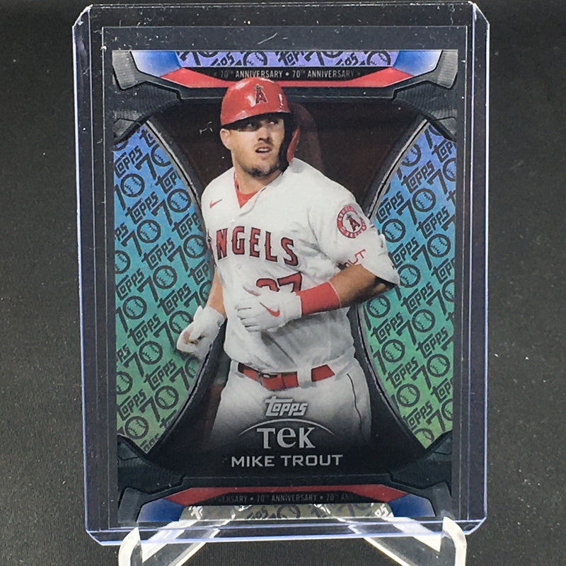 2021 TOPPS HIGH TEK BOX TOPPER - M. TROUT -