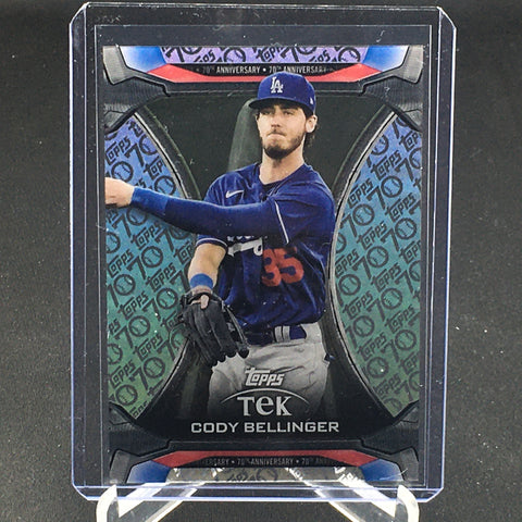 2021 TOPPS HIGH TEK BOX TOPPER - C. BELLINGER - #TTA-8