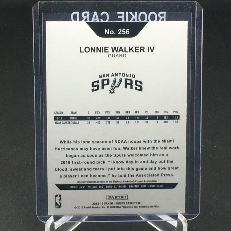 2018 PANINI HOOPS - L. WALKER IV -