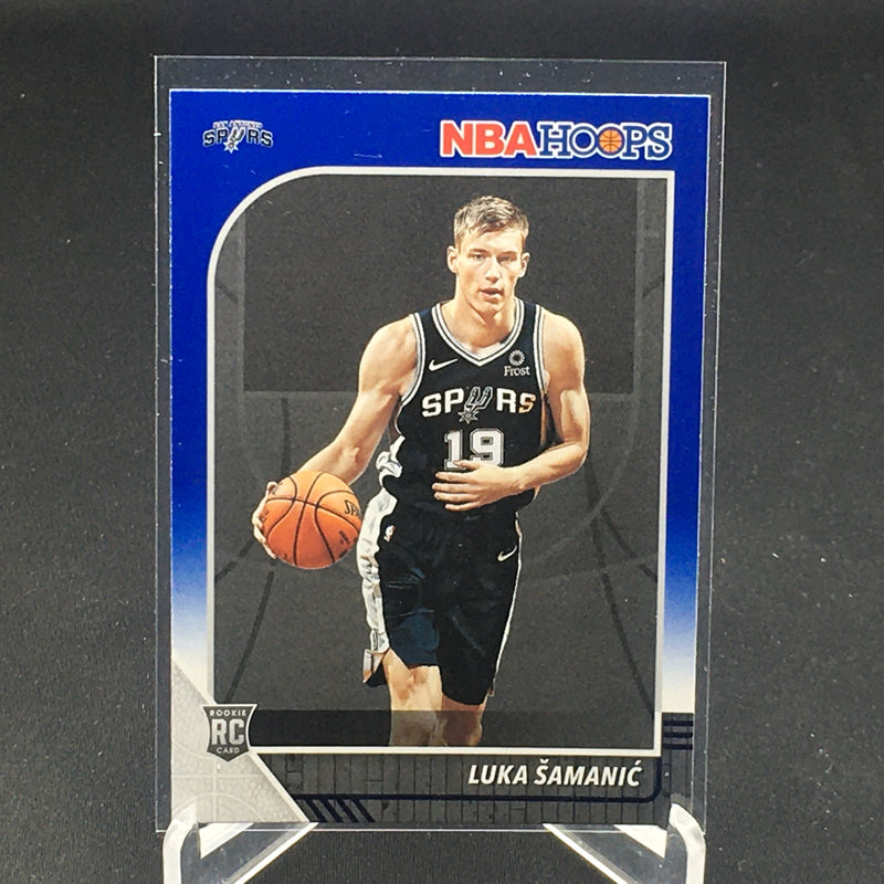 2019 PANINI HOOPS - BLUE - L. SAMANIC -