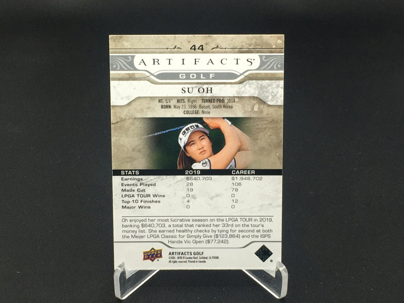 2021 UPPER DECK ARTIFACTS GOLF - S. OH -