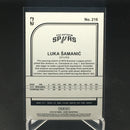 2019 PANINI HOOPS - BLUE - L. SAMANIC -