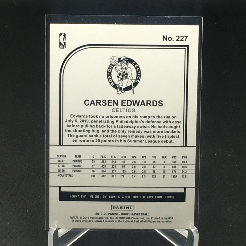 2019 PANINI HOOPS - C. EDWARDS -