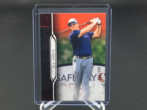 2021 UPPER DECK ARTIFACTS GOLF - D. POINTS - #43 - #'D/249 - RED