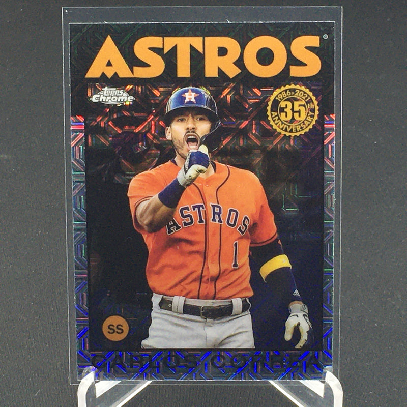 2021 TOPPS CHROME  - 35TH ANNIVERSARY - C. CORREA -