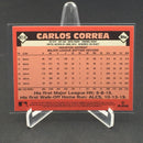 2021 TOPPS CHROME  - 35TH ANNIVERSARY - C. CORREA -