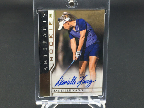 2021 UPPER DECK ARTIFACTS GOLF - ROOKIES - D. KANG - #78 - #'D/49 - AUTOGRAPH