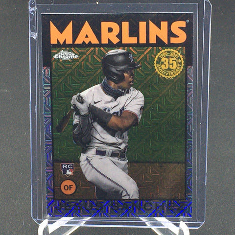 2021 TOPPS CHROME - 35TH ANNIVERSARY - J. SANCHEZ - #86TC-58 - RC