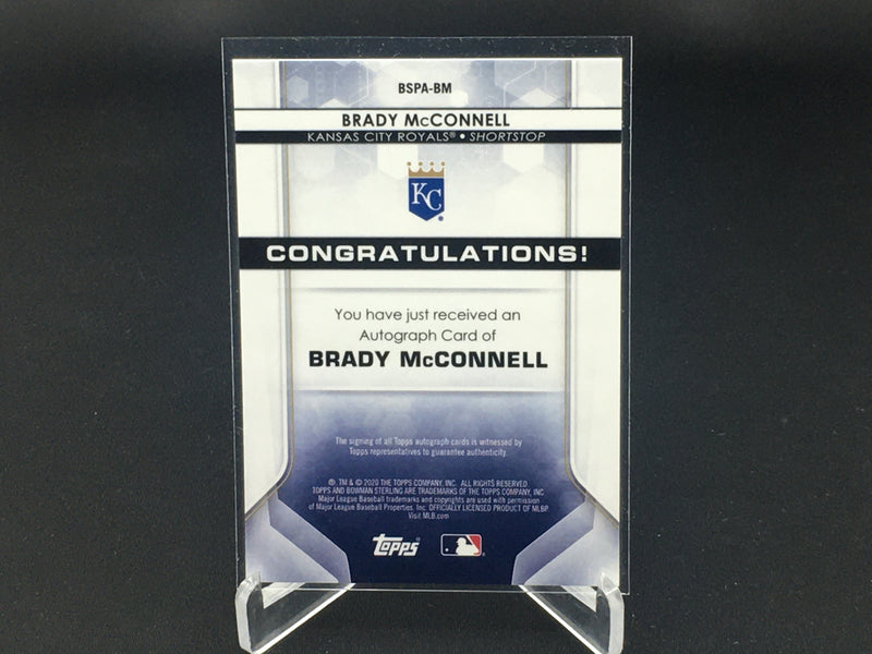 2020 TOPPS BOWMAN STERLING - B. MCCONNELL -