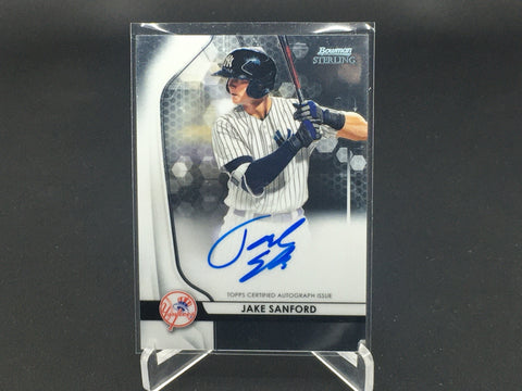2020 TOPPS BOWMAN STERLING - J. SANFORD - #BSPA-JS - AUTOGRAPH