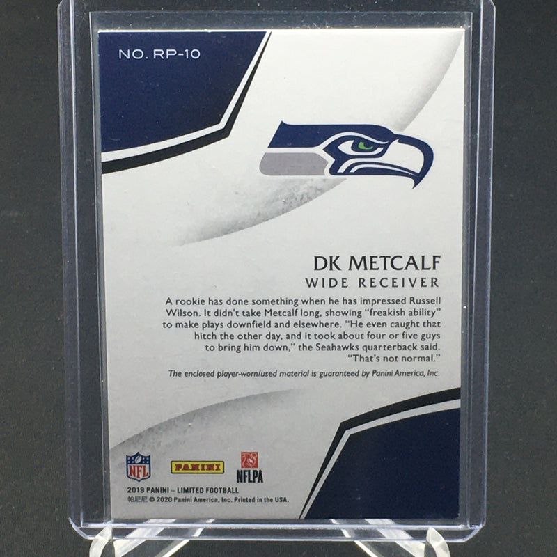 2019 PANINI LIMITED - ROOKIE PHENOMS - D. METCALF - #RP-10 - #'D/199 - RC