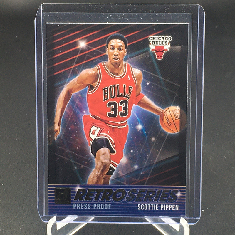 2018 PANINI DONRUSS - RETRO SERIES - PRESS PROOF - S. PIPPEN -