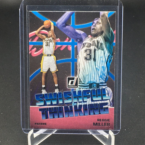 2018 PANINI DONRUSS - SWISHFUL THINKING - R. MILLER - #4