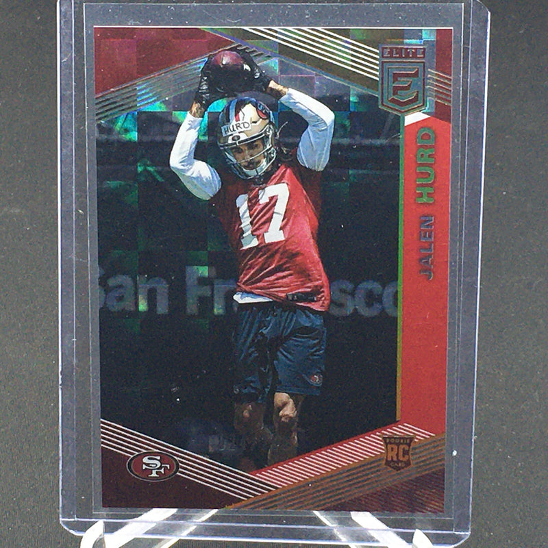 2019 PANINI DONRUSS ELITE - J. HURD - #143 - #'D/299 - RC