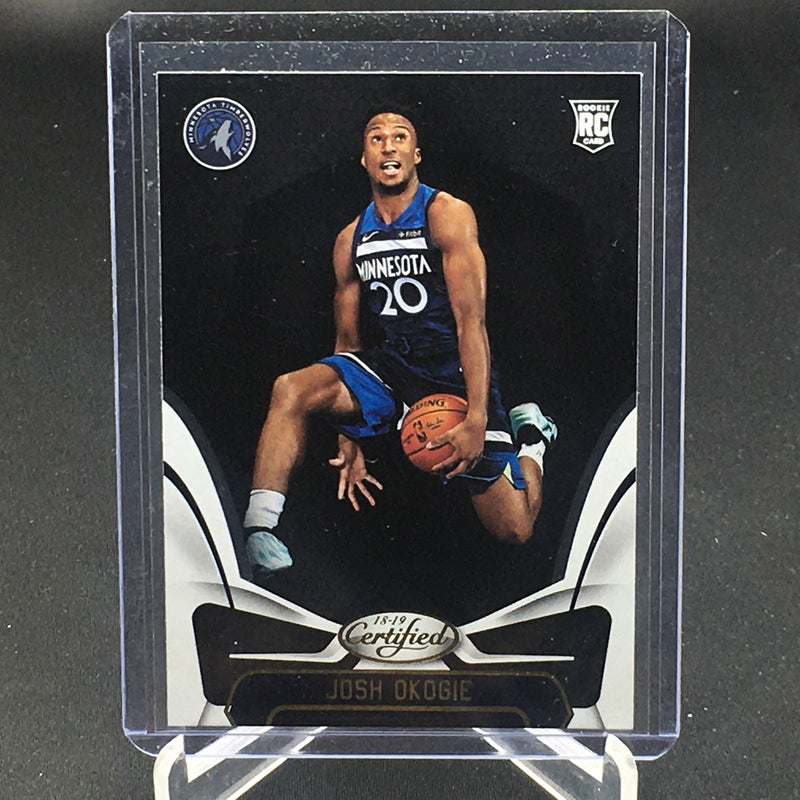 2018 PANINI CERTIFIED - J. OKOGIE -
