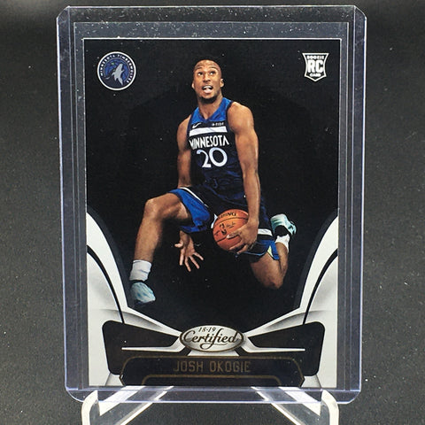 2018 PANINI CERTIFIED - J. OKOGIE - #170 - RC