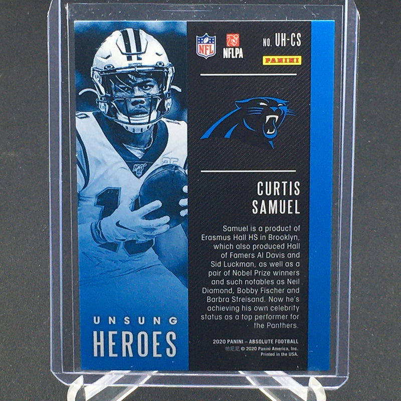 2020 PANINI ABSOLUTE - UNSUNG HEROES - C. SAMUEL - #UH-CS - #'D/100