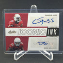 2018 PANINI ABSOLUTE - ICONIC INK - C. JONES/ D. BUCANNON - #ID-CD - #'D/50 - DUAL AUTOGRAPH