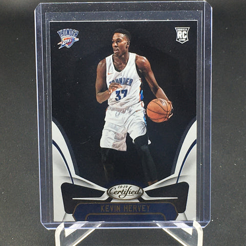 2018 PANINI CERTIFIED - K. HERVEY - #191 - RC