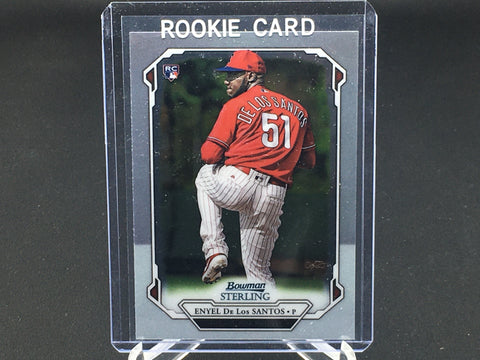 2019 TOPPS BOWMAN STERLING - E. SANTOS - #BSR-53