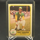1981 FLEER - R. HENDERSON -