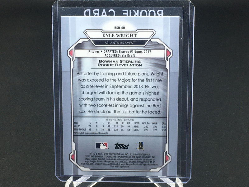 2019 TOPPS BOWMAN STERLING - K. WRIGHT -