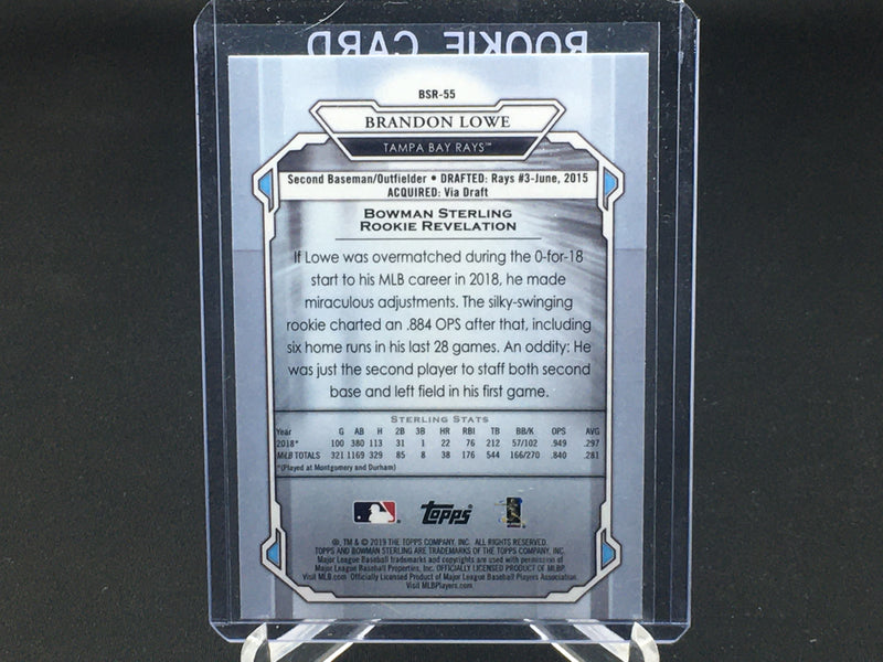 2019 TOPPS BOWMAN STERLING - B. LOWE -