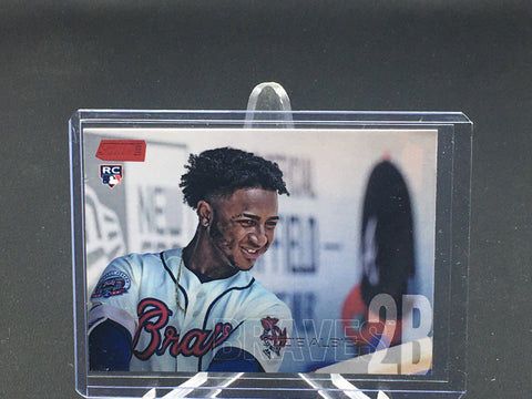 2018 TOPPS STADIUM CLUB - O. ALBIES - #110 - RED - RC