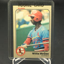 1983 FLEER - W. McGEE -