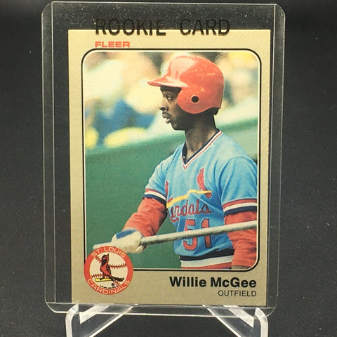 1983 FLEER - W. McGEE - #15