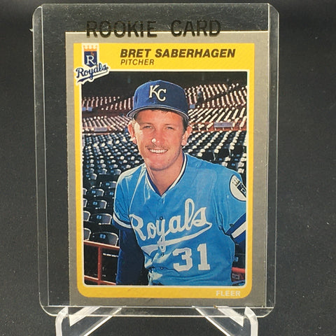 1985 FLEER - B. SABERHAGEN - #212