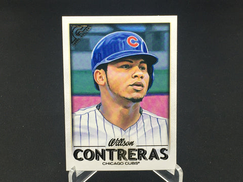 2018 TOPPS GALLERY - ARTIST PROOF - W. CONTRERAS - #142