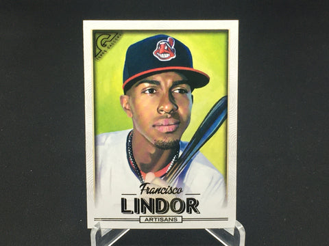 2018 TOPPS GALLERY - ARTIST PROOF - F. LINDOR - #162
