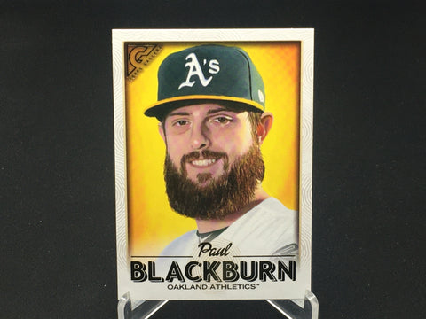 2018 TOPPS GALLERY - ARTIST PROOF - P. BLACKBURN - #59