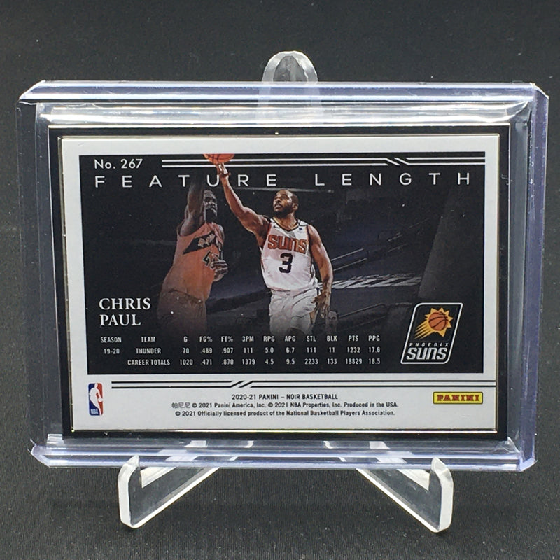 2020 PANINI NOIR - FEATURE LENGTH - C. PAUL - #267 - #'D/25