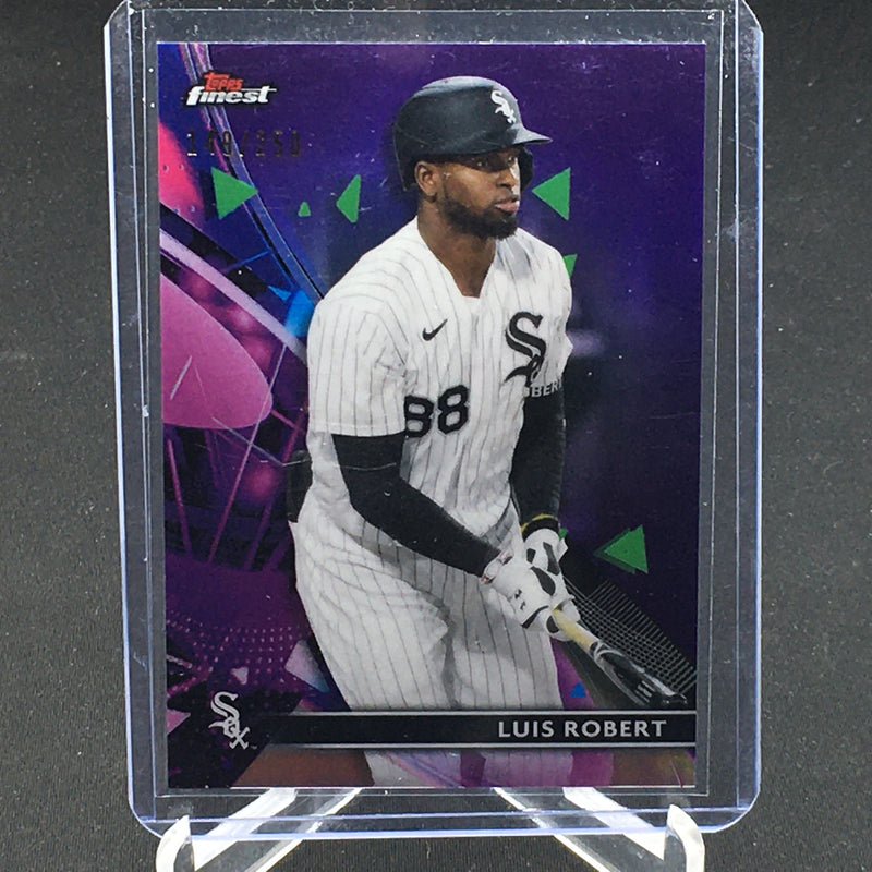 2021 TOPPS FINEST - PURPLE REFRACTOR - SINGLES -