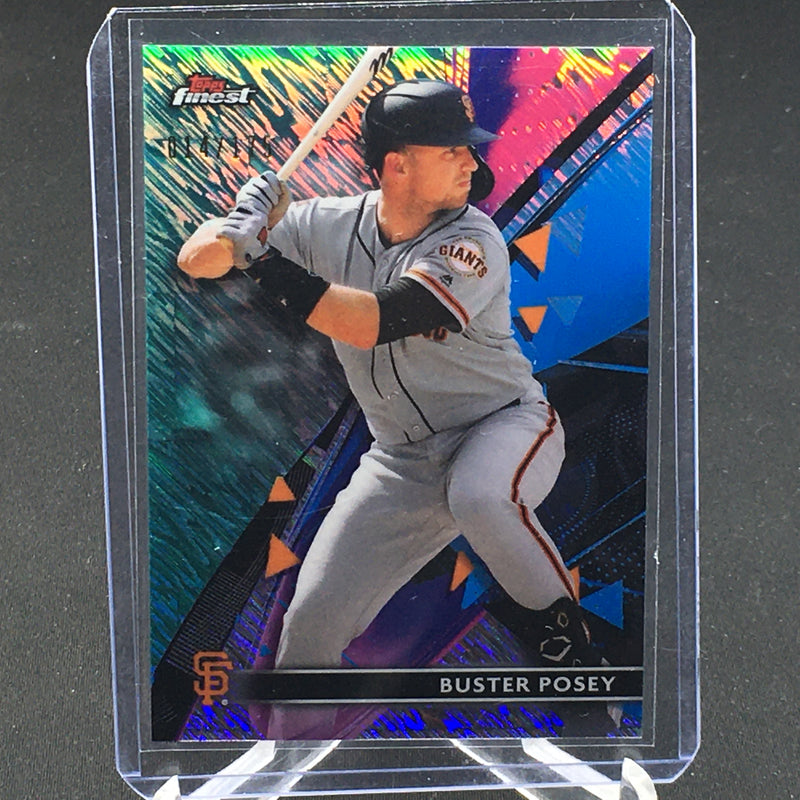 2021 TOPPS FINEST - AQUA SHIMMER REFRACTOR -