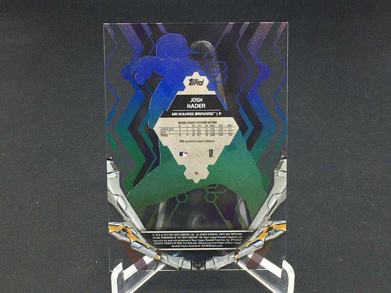 2018 TOPPS HIGH TEK - J. HADER -