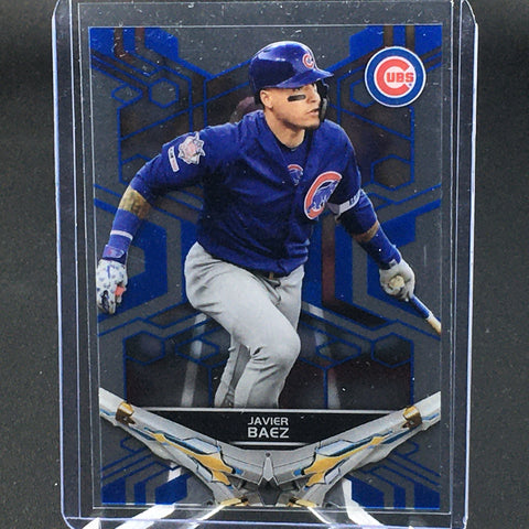 2019 TOPPS HIGH TEK - J. BAEZ - #71 - BLUE