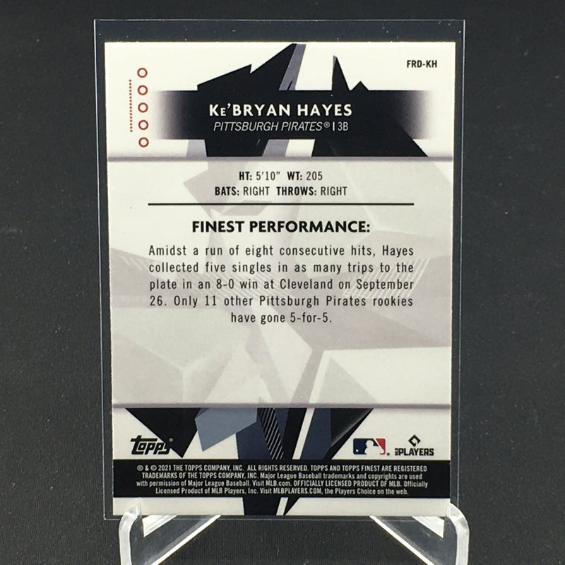 2021 TOPPS FINEST - K. HAYES -