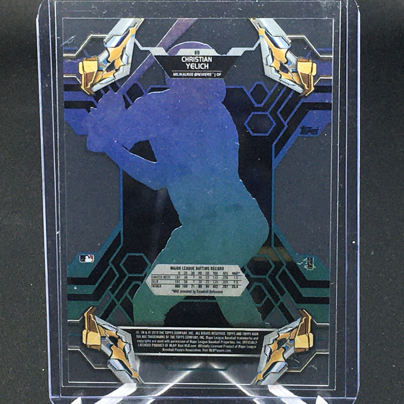 2019 TOPPS HIGH TEK - C. YELICH -