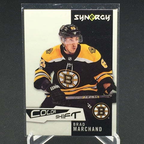2017 UPPER DECK SYNERGY - COLOR SHIFT - B. MARCHAND - #C-16