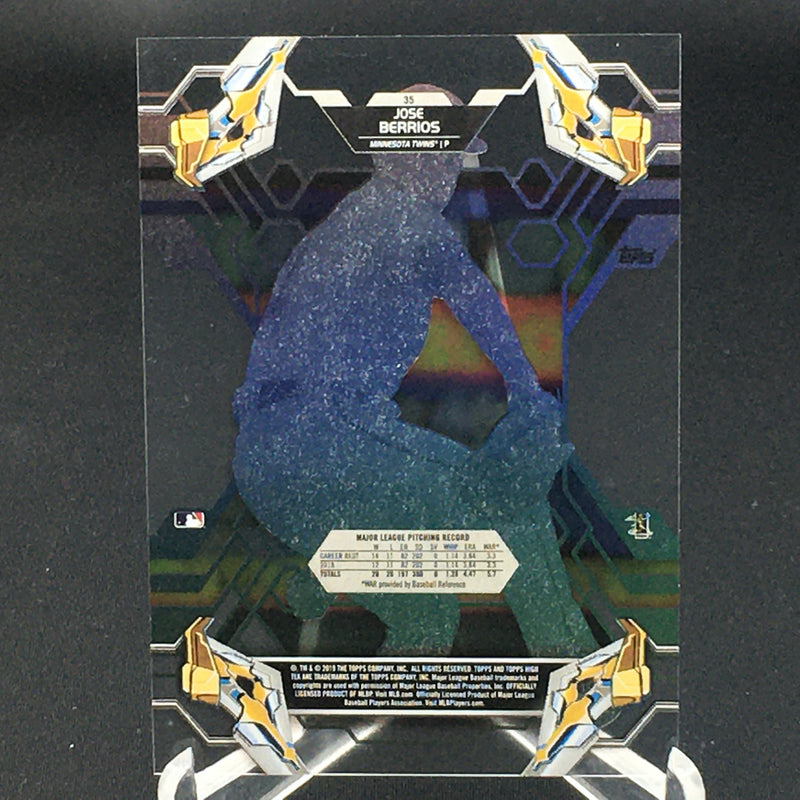 2019 TOPPS HIGH TEK - J. BERRIOS -