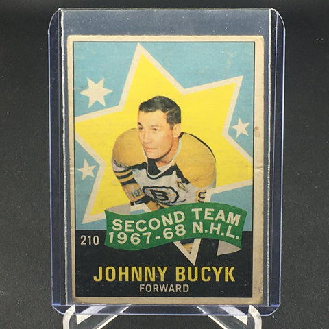 1968 TOPPS - J. BUCYK - #210