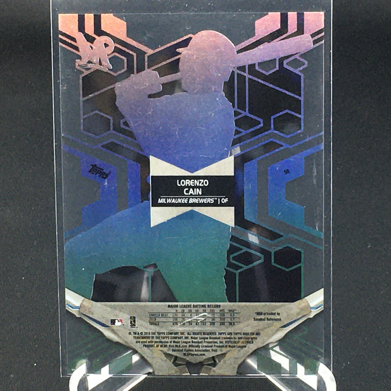 2019 TOPPS HIGH TEK - L. CAIN -